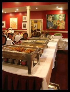 Dooky Chase's Buffet Table